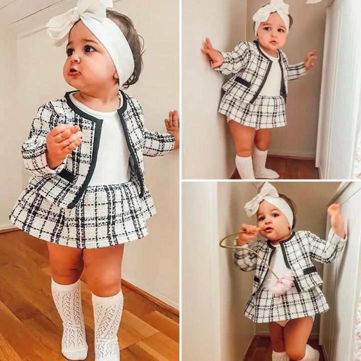 OtoñoDulce: Conjunto Infantil de Invierno para Niña