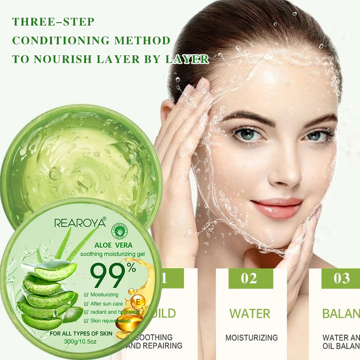 AloePura: Gel Hidratante Facial 99% Aloe Vera