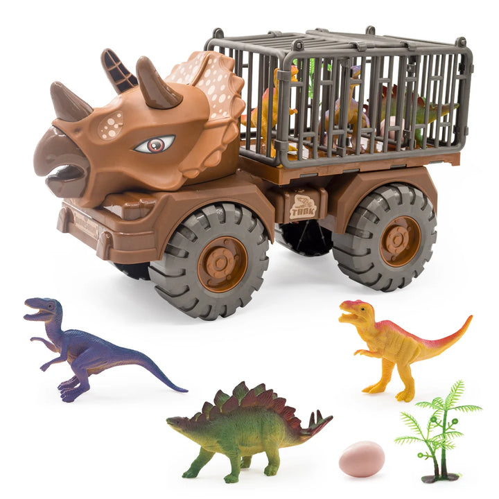 DinoCamión: Transportador de Dinosaurios para Niños