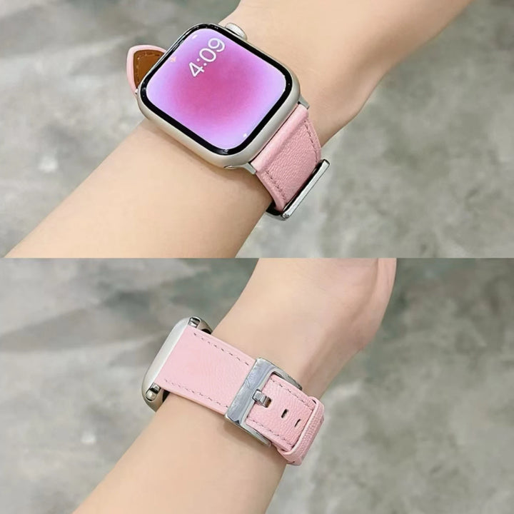 CueroElegante: Correa de Piel para Apple Watch