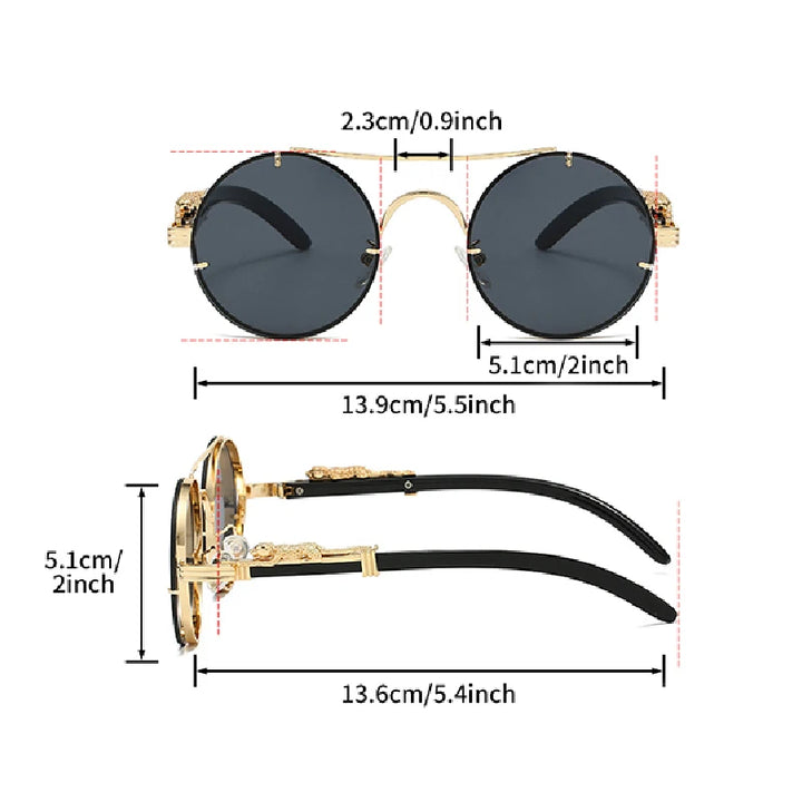 Gafas de sol de estilo clásico KAMMPT