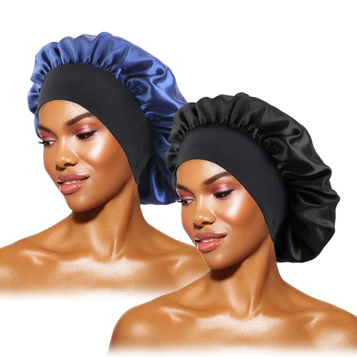 Satinado Glam: Gorro de Dormir y Baño