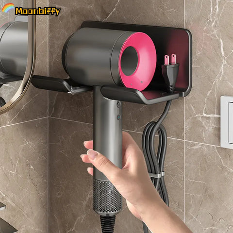 SecaOrganiza: Soporte de Secador y Plancha para Baño