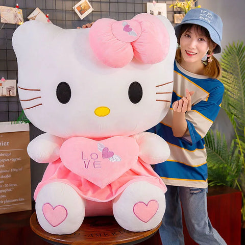 Muñeca De Peluche Suave Hello Kitty Sueños 