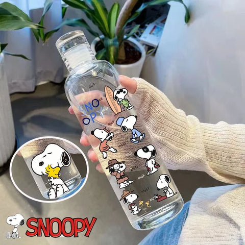 Botella motivacional Snoopy 