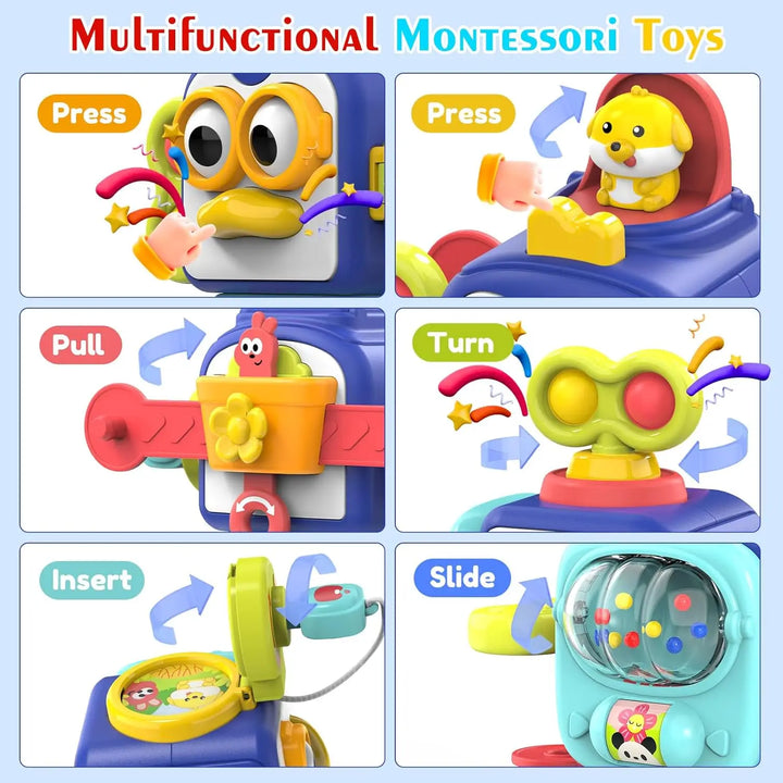 Cubo de Actividades Montessori